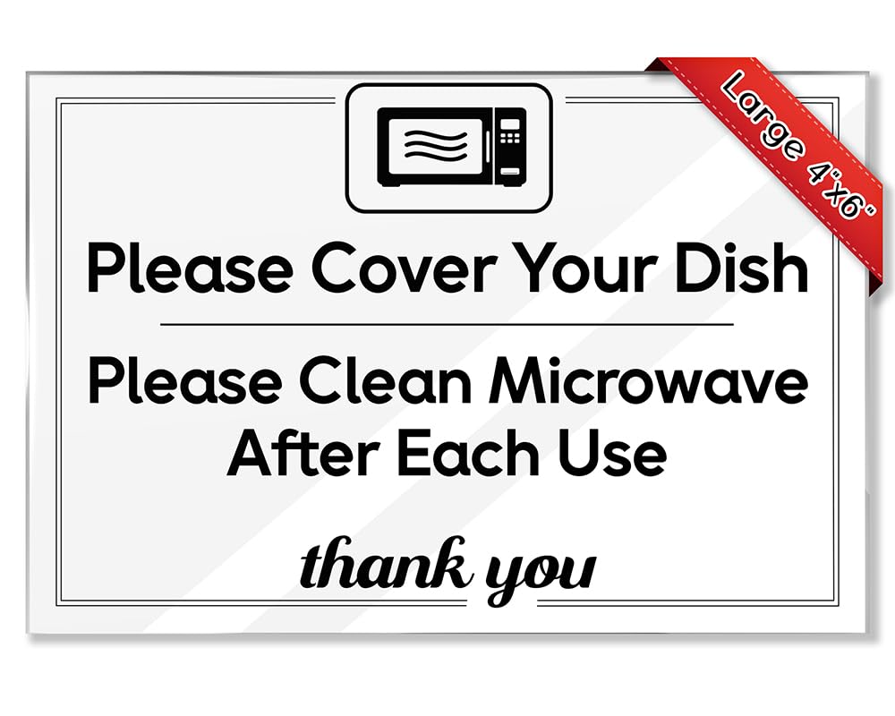 Essentials For Hosts 4x6 acrylic kitchen etiquette sign