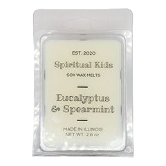 Eucalyptus spearmint soy wax melts 2.6oz 6 cubes hand poured
