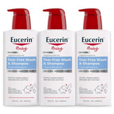 Eucerin Baby Unscented Shampoo and Body Wash 13.5 oz bottle