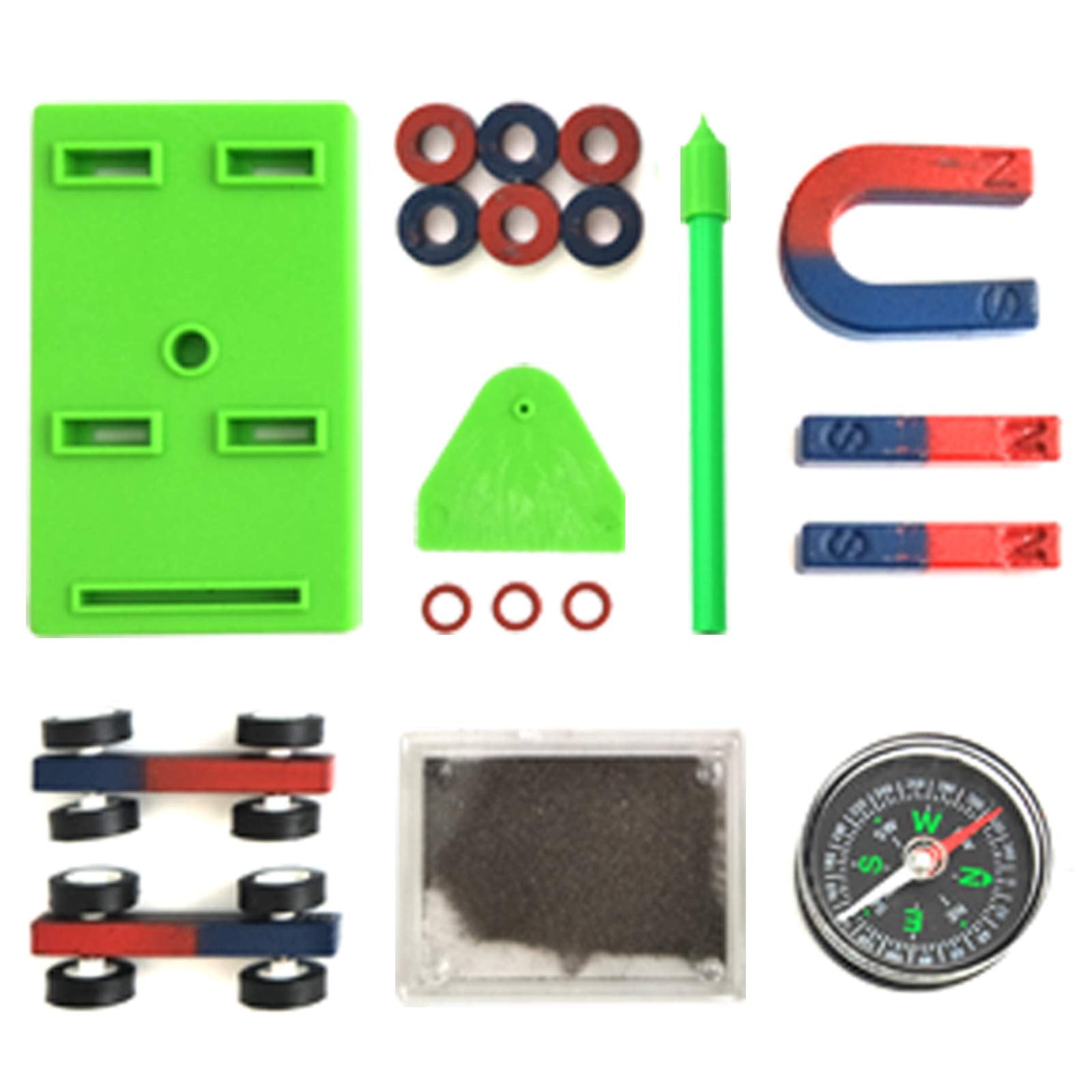 EUDAX Labs Junior Science Magnet Set bar magnets 2pcs
