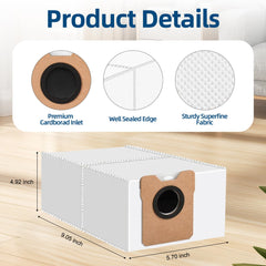 Replacement dust bags for eufy C10 robot vacuum