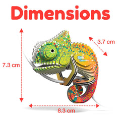 Non-toxic ink printing on Eugy Chameleon 3D Puzzle materials