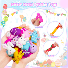Non-toxic TPR silicone Easter squishies durable and safe for ages 3+