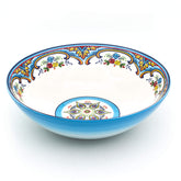 Euro Ceramica Zanzibar Collection serving bowl 12.75 inch
