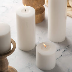 Handcrafted European pillar candle