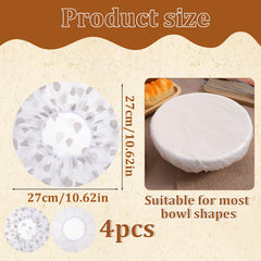 EVA material bowl covers 27 cm diameter for proofing