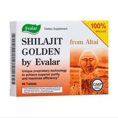 Evalar Shilajit Golden Siberian Altai 60 Tabs box