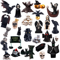 Exasinine Mini Horror Figurines black dragon