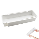 Expandable silverware tray for kitchen drawers in deep drawer