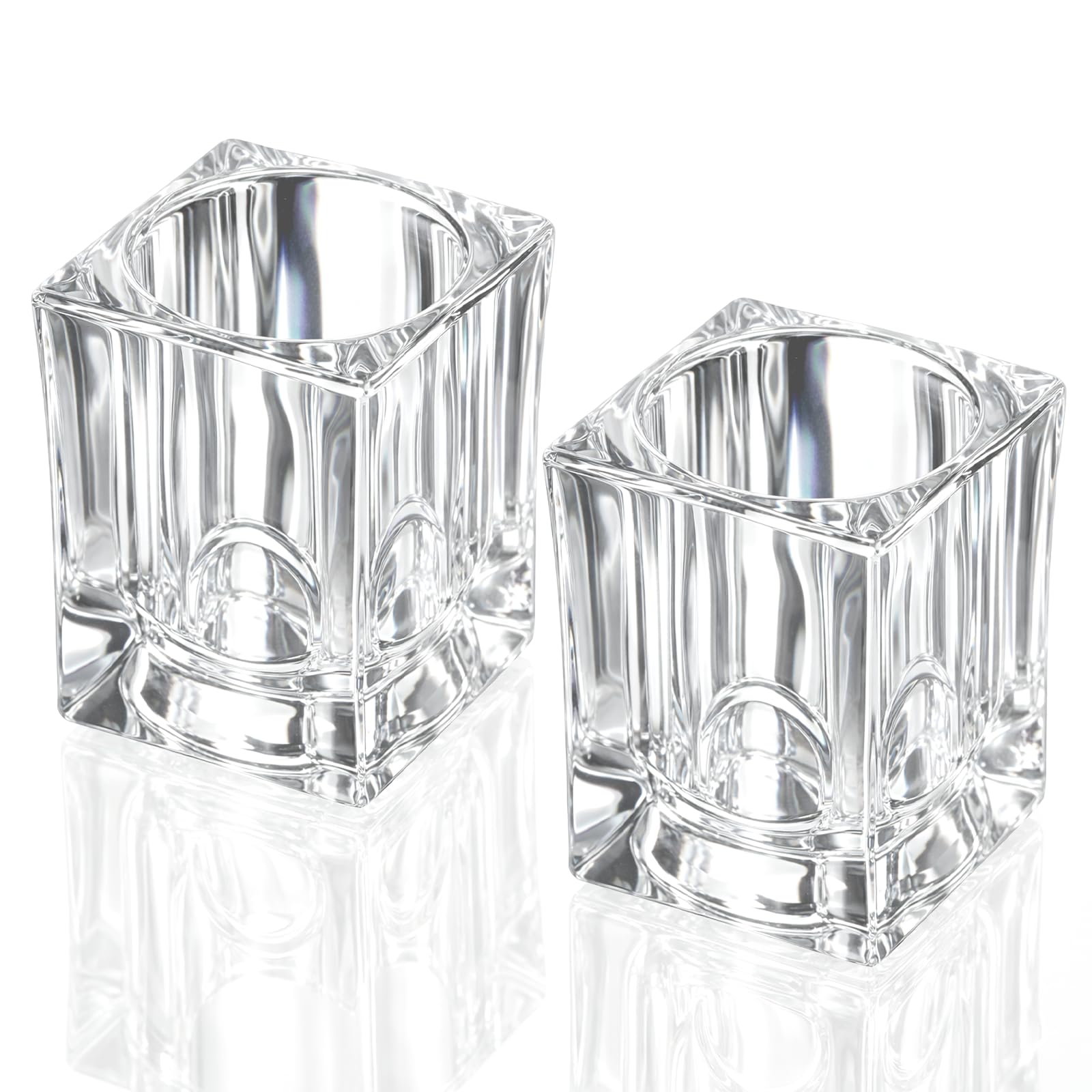 Ezymivs 2PCS Cocktail Pick Holder clear acrylic