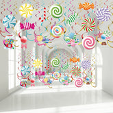 Faccito candyland party decorations 36 pcs pack