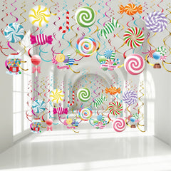 Faccito candyland party decorations 36 pcs pack