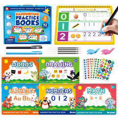 fadawu magic grooved writing books set with 5 volumes