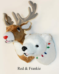 Antlers adjustable up to 10 inches on Fairgame deer