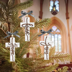 Faith Hope Jesus ornament religious gift