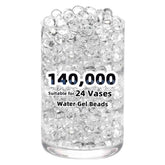 FALAMON 140000 clear water gel beads for vase fillers
