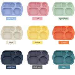 5-compartment divided plate 13.5 x 9.2 inches