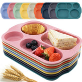 falichchch wheat straw plates 9 pack front view