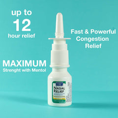 FamilyCare Nasal Relief Spray anti-drip feature