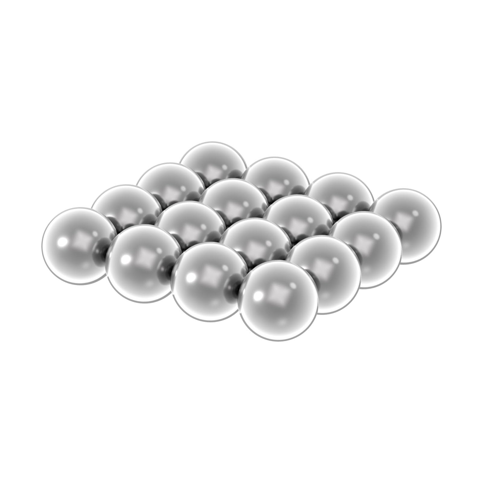 FamouSheen N42 neodymium sphere magnets 0.5in diameter 16 pack