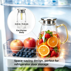 Borosilicate glass carafe by FANKAQI