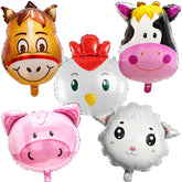 Farm Animal Balloons Set cow balloon