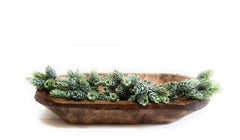 Decorative wood dough bowl Ranch Junkie