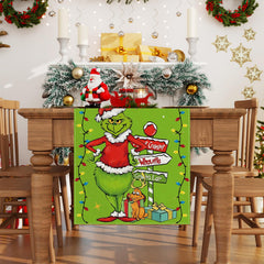 Polyester Christmas table runner by FARMNALL for holiday decor