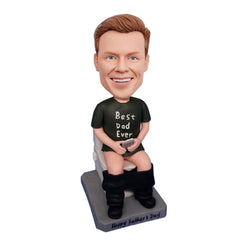 Toilet scene bobblehead by FASHIONBOBBLEHEAD