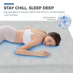 Fiberglass-free removable cover on mattress