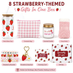 FatWongcoi Strawberry Gift Set glass cup image