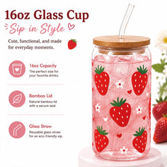 FatWongcoi Strawberry Gift Set scented candle image