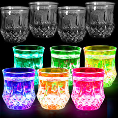 Faytark glow cups 10 pack liquid activated