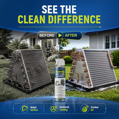 household AC coil cleaner used on central air system coils