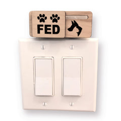 FED NOT FED silhouette design adhesives assembled components