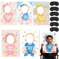 feed me baby shower games 6 set game boards