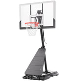 Feelwin basketball hoop portable with adjustable height 5.3 to 10 feet