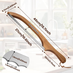 All-Inclusive Accessory Kit includes bread bow knife spare blade and guards