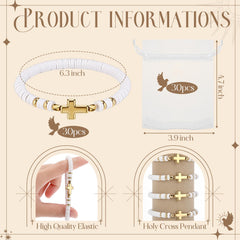 Ferreve baptism party favors with organza bags image