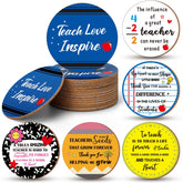 Ferrochef teacher cork coasters bulk set 48 pieces