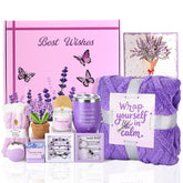 Fesveoke lavender relaxing spa gift baskets product image