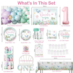oneder the sea photo frame banner decor