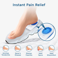 Figly gel heel cups 4 pack packaging and inserts image