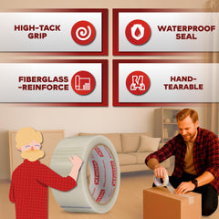 XFasten Filament Duct Tape weatherproof -16 to 85 C
