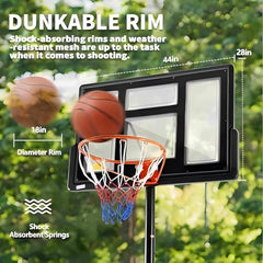Base fillable with water or sand up to 140 pounds for stability