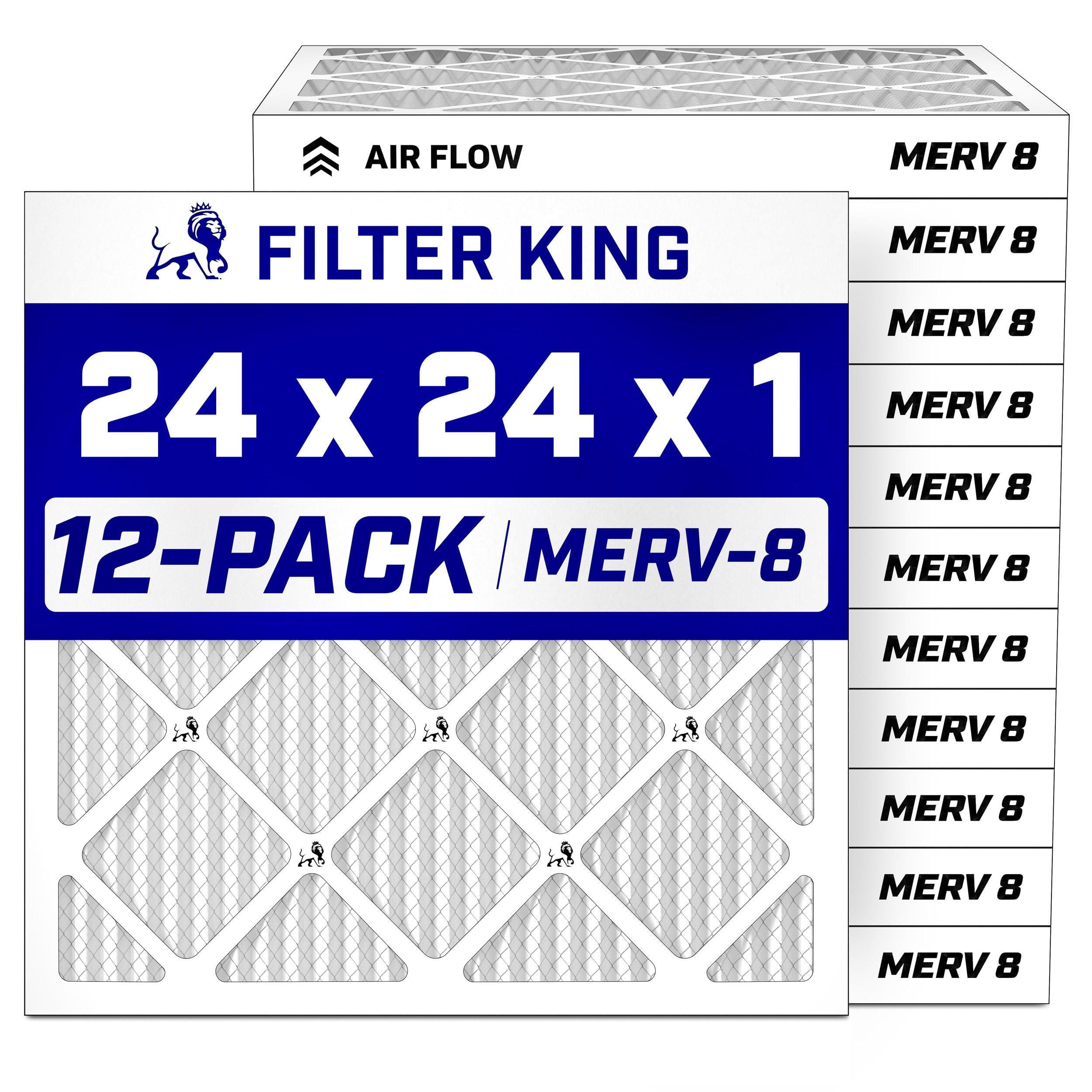 Filter King 24x24x1 MERV 8 air filter product image