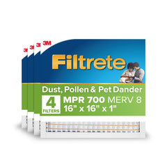 Filtrete 16x16x1 air filter packaging