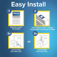 Filtrete 2-pack air filters for HVAC
