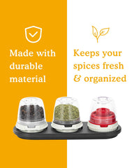 FinaMill Classic spice mill bundle with LED light and tray