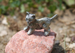 Fine pewter Baby Cat game piece decorative figurine